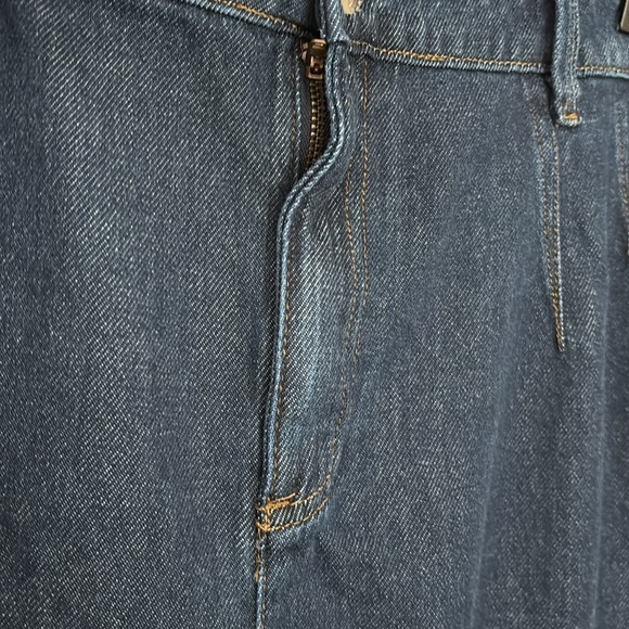 Lane Bryant Plus Size Women Medium Wash Mid Rise Wide Leg Jeans - Size 20 Cotton - Picture 3 of 10